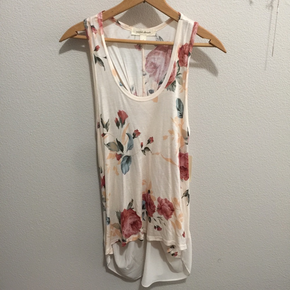 Spring Floral Tank